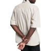 custom tshirts pour hommes zip manufacturer design puff print tshirt zip up men streetwear shirts
