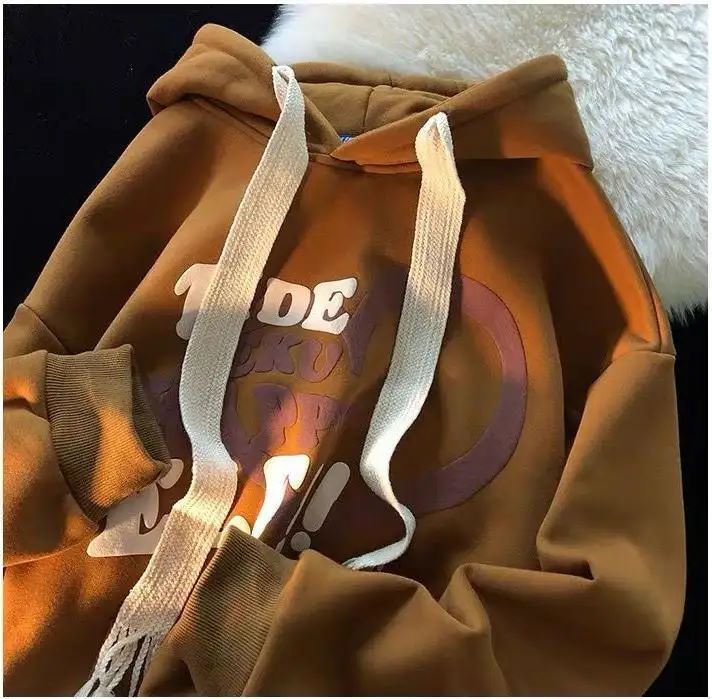men's winter cotton polyester knitted hoodies