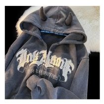 Custom men's no drawstring hoodie drop shoulder zip up hoodies chenille patchwork embroidery hoodie