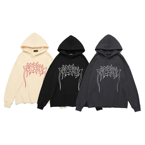 Street hoodies manufacture | Mens printing hoodie | Thickened pullover hoodie | Embroidered hoodie