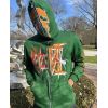 Custom clothing factory mens embroidered full face zip up hoodies custom logo Y2K zip hoodies