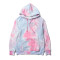 Custom 100% cotton vintage tie dye hoodies colorful fashion trends tie dye mens hoodies