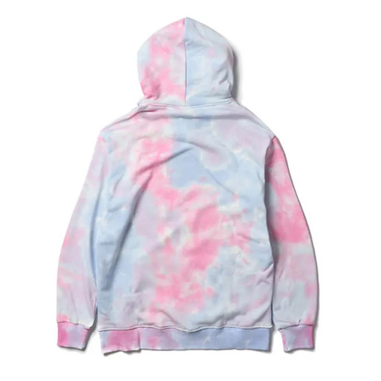 colorful fashion trends tie dye mens hoodies