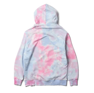 Custom 100% cotton vintage tie dye hoodies colorful fashion trends tie dye mens hoodies