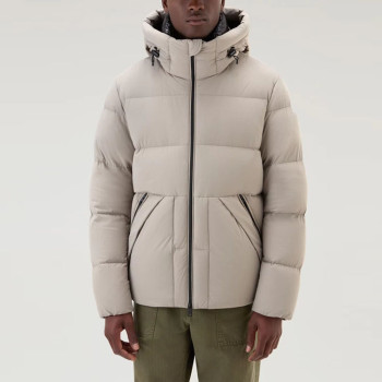 Custom jacket | Waterproof duck down jacket | Thick hooded puffer jacket | Plus size men's jacket