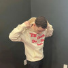 Custom Y2k Foam 3d Logo Men Oversized Cotton Digital Print Hoodie Puff Print Skeleton Hoodie Sweatshirts