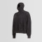 Custom drop shoulder vintage blank hooded sweater men acid wash full face zip up hoodie with eye holes