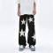 Custom new design fashion men mid rise side pocket 100% cotton baggy skate loose streetwear jeans