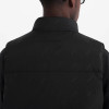 Custom Plain Warm Puffer Jacket Men Soft Winter Sleeveless Jacket Solid Color Vest Jacket For Men