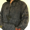 Custom streetwear high quality acid washed men hoodies latest design long sleeve vintage hoodies