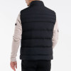 Custom Logo Fashion Winter Hot Zipper Winter Sleeveless Jacket Black Down Waterproof Puffer Men's Vests