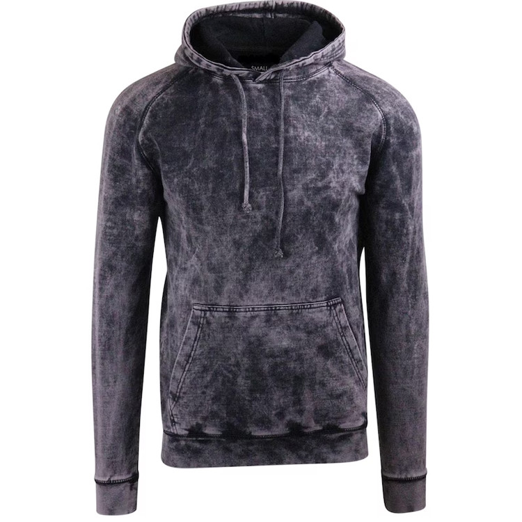  100% cotton vintage cloud black raglan hooded sweatshirt 