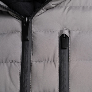 Custom Sleeveless Men Padded Down Coat High Quality Super Warm Thick Down Vest Puffer Jacket Winter Vest