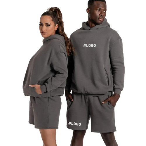 Custom hoodie | Men's cotton hoodie | Thick french terry hoodie | Oversized sports hoodie set