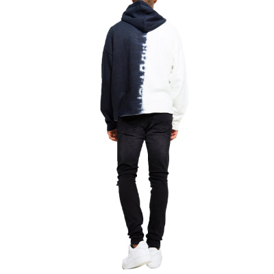 Custom men sublimation hoodie french terry fleece pullover oversized hoodie for men custom printing