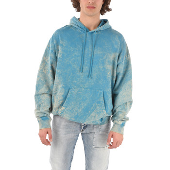 Custom men tie dye hoodie high quality fleece pullover hoodie drawstring pocket oversized hoodie