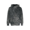 Custom streetwear clothing vintage sun faded wash blank box hoodie distressed acid stonewash hoodies