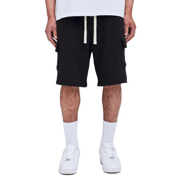 OEM shorts | 100% cotton shorts | 3D puff pockets | Drawstring | Plus size shorts | Bermuda shorts
