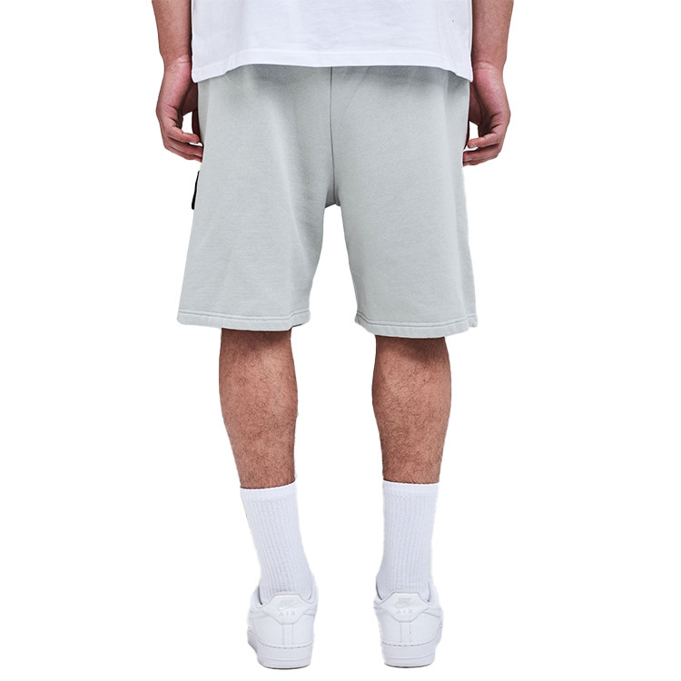 streetwear stars embroidery cotton half legs shorts