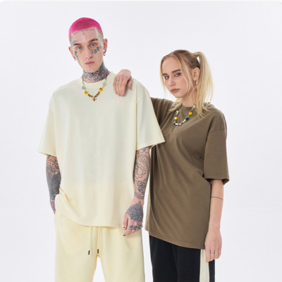 OEM Streetwear T Shirts|100% Cotton T Shirts|Unisex Oversized T-shirts|Blank Drop-shoulder T-shirt