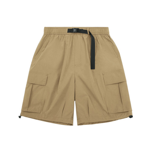 OEM shorts | Streetwear cargo shorts | Nylon shorts | Waterproof | Solid color | Multi-function