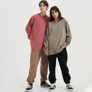 OEM hoodies | Streetwear sweatshirts hoodies | Custom embroidery logo | Light color | Lightweight