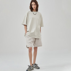 Custom Mens Streetwear Hip Hop T Shirts|Blank|Knitted|Summer|Unisex|Loose|Plus Size