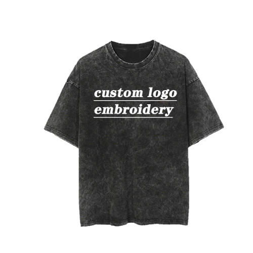 Custom t-shirts | Washed t-shirts | Hiphop t-shirts | Custom Logo | Solid color t-shirt | Vintage