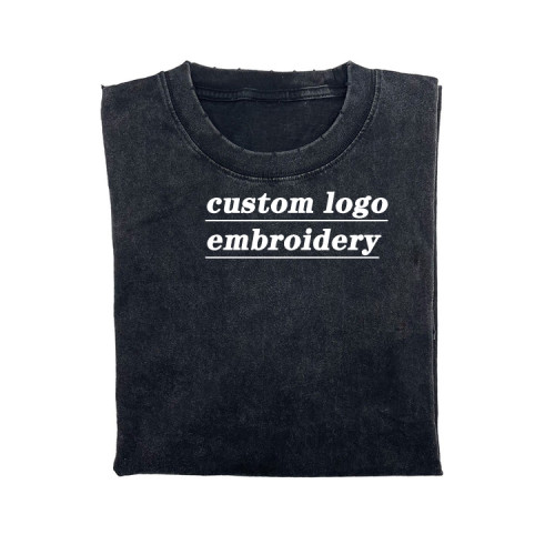 Custom t-shirts | Washed t-shirts | Hiphop t-shirts | Custom Logo | Solid color t-shirt | Vintage