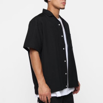 Custom shirt | Black shirt | Cotton shirts | Embroidered shirt | Summer shirts | Plus size shirt