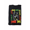 Custom T-shirt | Colourful printed t-shirt | Black cotton t-shirt | Summer fashion t-shirts