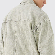 Oem jacket | Green denim jacket | Old-fashion jackets | Street denim jacket | Stylish vintage jacket