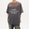 Custom T-shirt | Gradient color t-shirt | Alphabet print t-shirt | Street trend tshirt | Mens tshirt