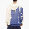 Custom Mens Hip Hop Hoodies | Over Printed | White | Oversized | Cotton | Hooded | OEM