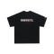 OEM T-shirt | Alphabet print t-shirt | Cotton t-shirt | Red splash ink t-shirt | Crew neck t-shirt