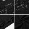 Custom T-shirt | Short sleeve printed t-shirt | Black t-shirt | Flower embroidery t-shirt
