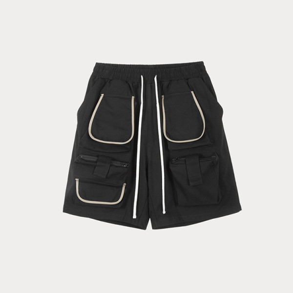 OEM shorts | Black overalls shorts | Multi-pocket shorts | Waterproof shorts | High quality shorts
