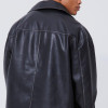 Oem jacket | Men's black leather jacket | Leather jacket with collar | Short leather jacket