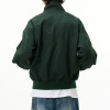 Oem jacket | Dark green light jacket | Zipped jacket | Jacket with pockets | Minimalist daily jacket