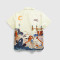 Custom Mens Streetwear Printed Shirts | T Shirts | Ink Printed | Art Printed | Graphic | Turn-Down Collar