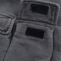OEM shorts | Grey cargo shorts | Cotton shorts | Drawstring shorts | Metal zipped pocket design