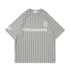 Custom T-shirt | Pinstripe T-shirt | Short sleeve print T-shirt | OEM national football kit