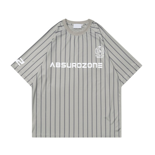 Custom T-shirt | Pinstripe T-shirt | Short sleeve print T-shirt | OEM national football kit