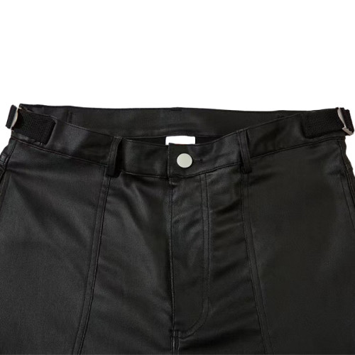 OEM pants | Multifunctional pants in black | Adjustable pants legs | Polyester pants | Loose pants