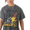 Custom T-shirt | Flame motorbike graphic printed t-shirt | Grey t-shirt | Street racing t-shirts