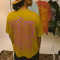 OEM T-shirt | Modern abstract graphic t-shirt | Geometric printed t-shirt | Pink t-shirts