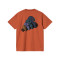 OEM T-shirt | Orange skateboard t shirt | Abstract art graphic t-shirt | Colourful printed t-shirts