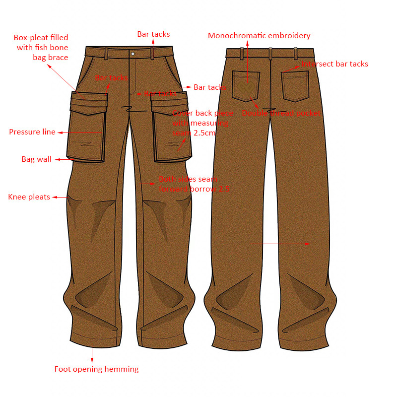 Custom casual pants