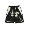 OEM shorts | Breathable shorts | High elastic sports shorts | Foam printing | Drawstring | Khaki