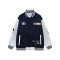 Oem jacket | Patchwork baseball jacket | Leather jackets | Embroidered logo | Thickened | Printed
